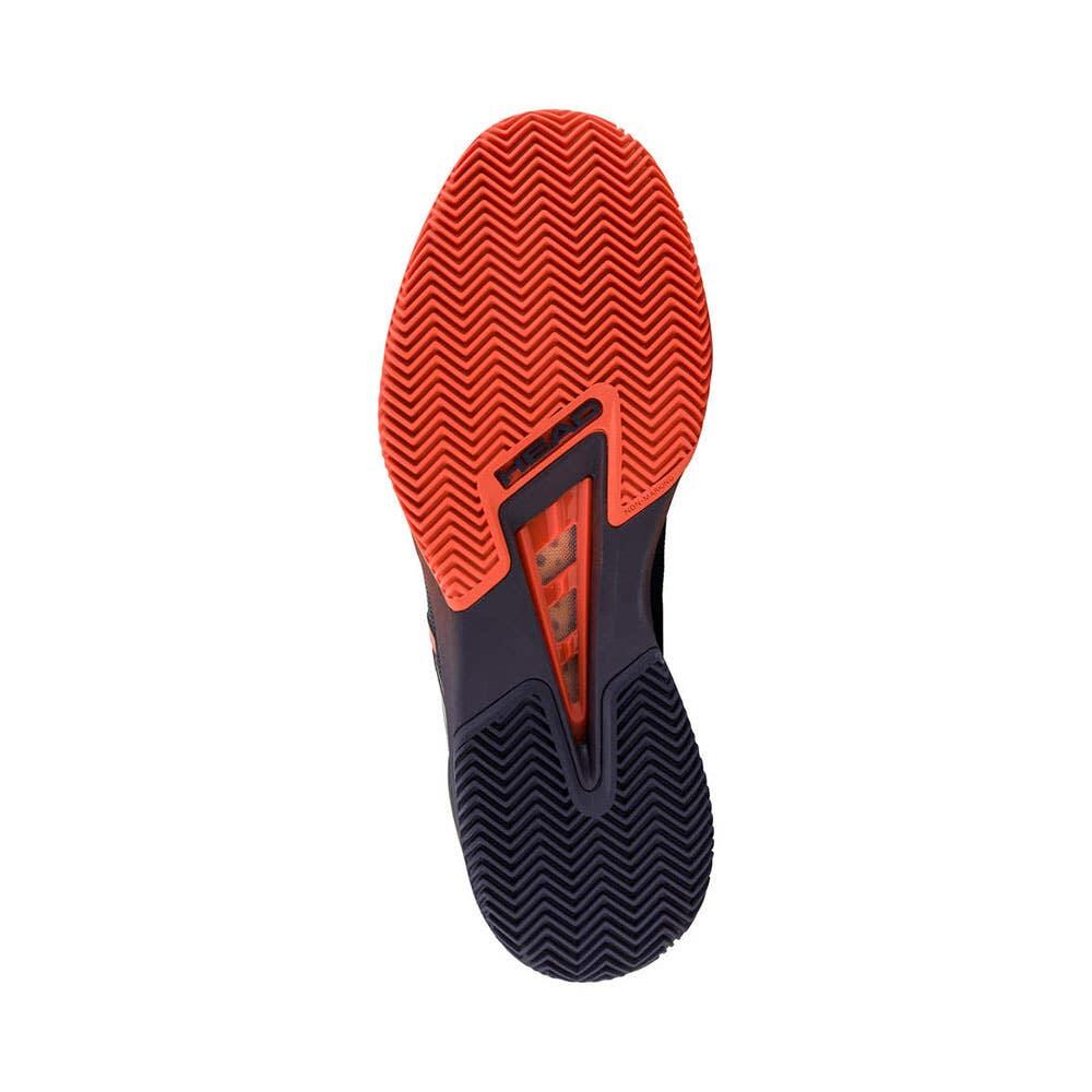 Head Sprint Pro 4.0 Clay Wide Preto/vermelho 273935 5/5