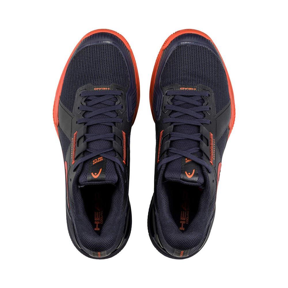 Head Sprint Pro 4.0 Clay Wide Preto/vermelho 273935 4/5