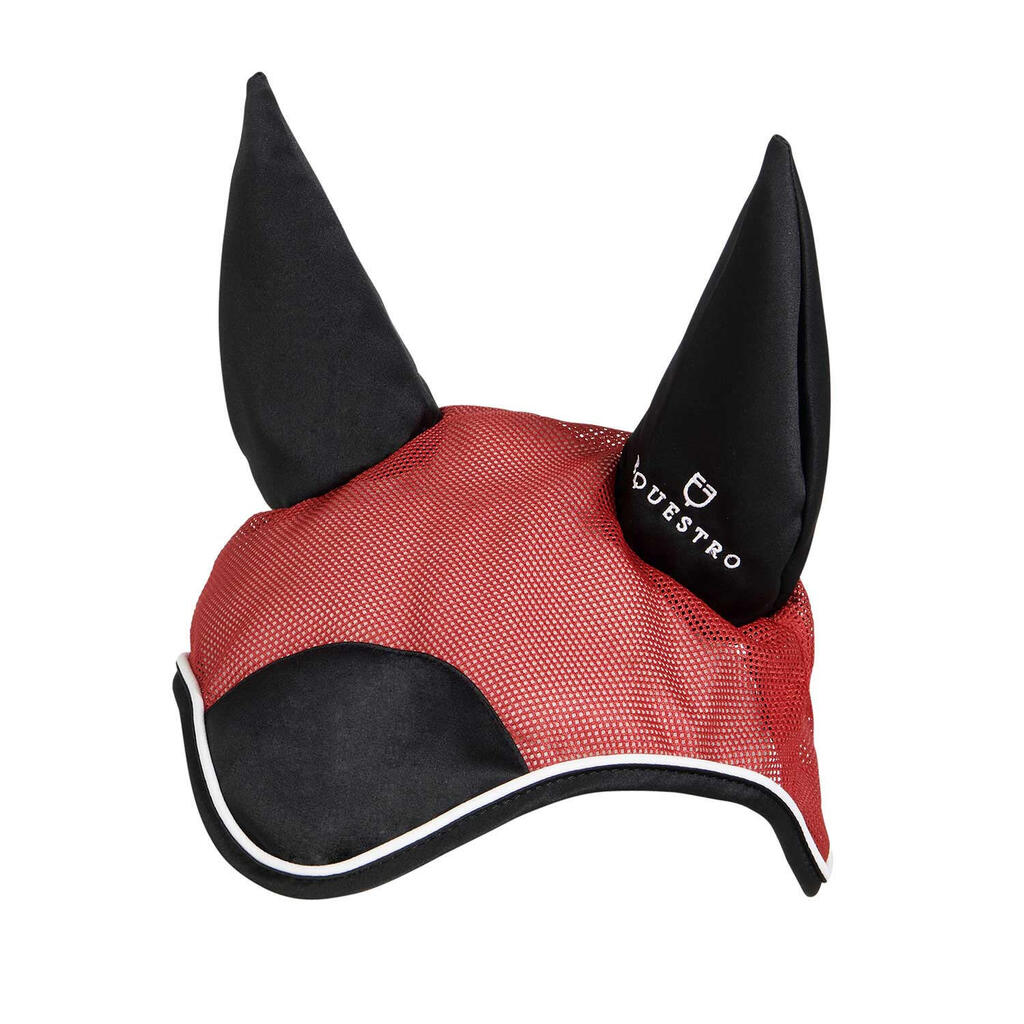 Antibacterial cotton horse ear bonnet
