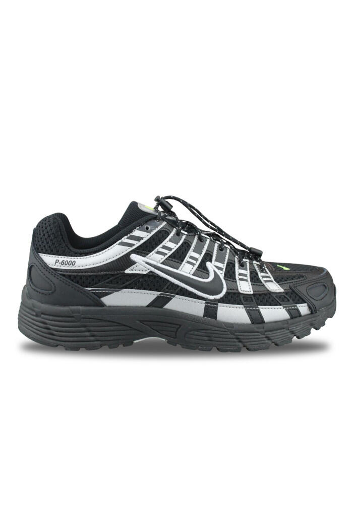 Nike P-6000 Gs Noir Argent Iq0313-010 1/5
