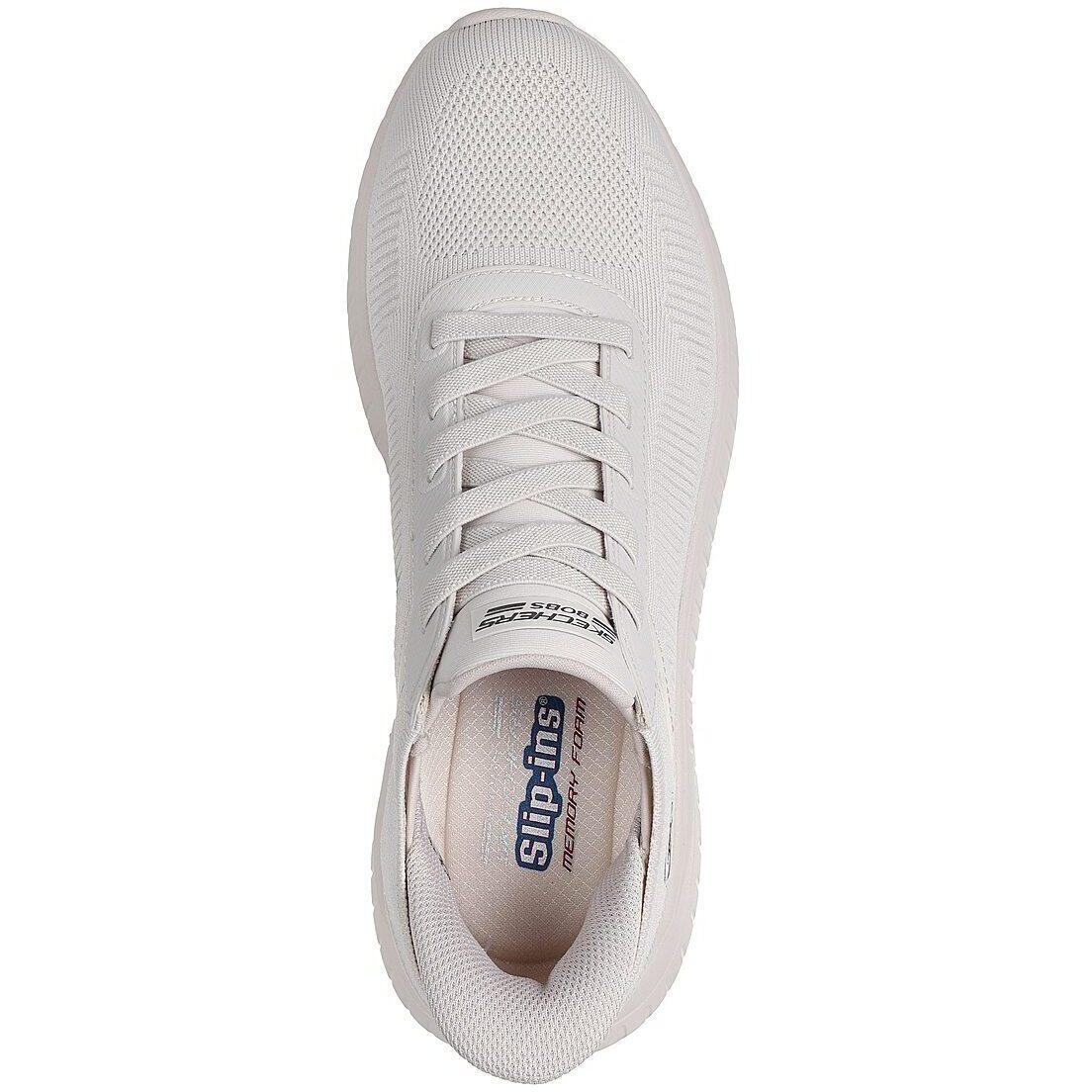 Scarpe da ginnastica Skechers Bob Squad Chaos - Solid Step, Beige, Uomini 2/5