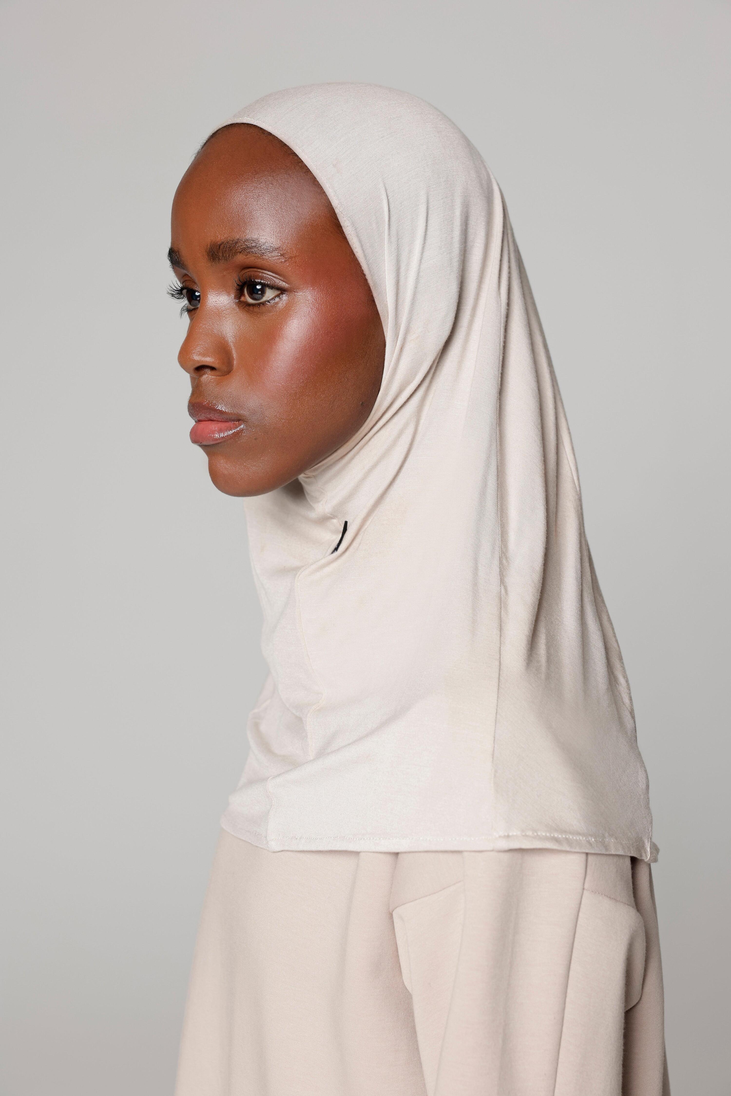 Dames Ademend Bamboe Sport Hijab 2/3