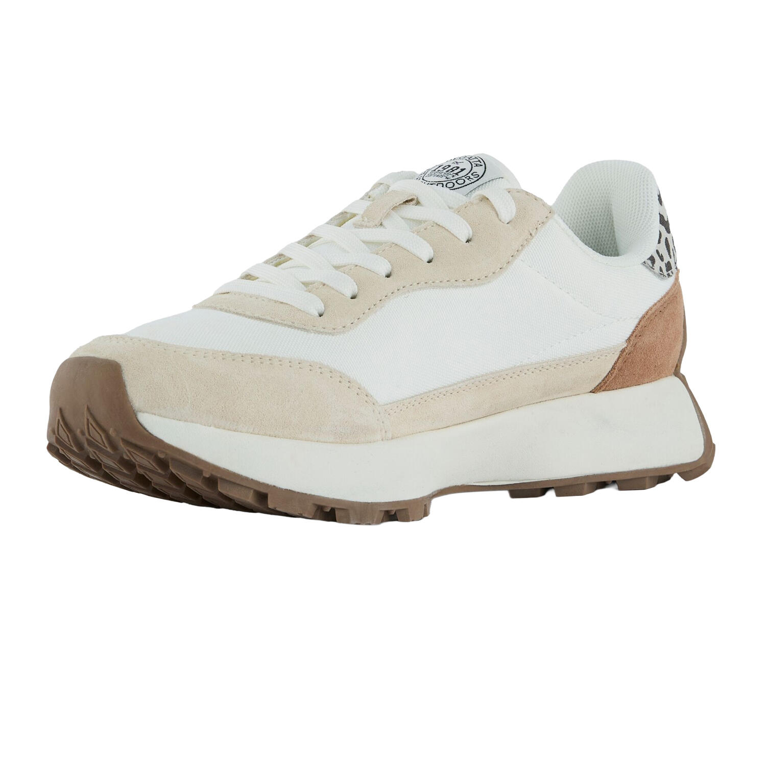 Damskie Zamszowe Buty Sportowe Marine Heritage II Z Nadrukiem Lamparta 3/5
