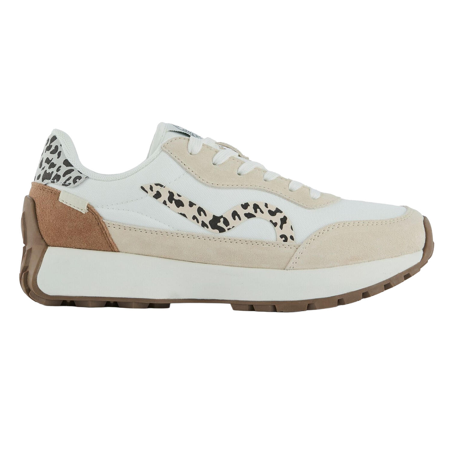 Damskie Zamszowe Buty Sportowe Marine Heritage II Z Nadrukiem Lamparta 4/5