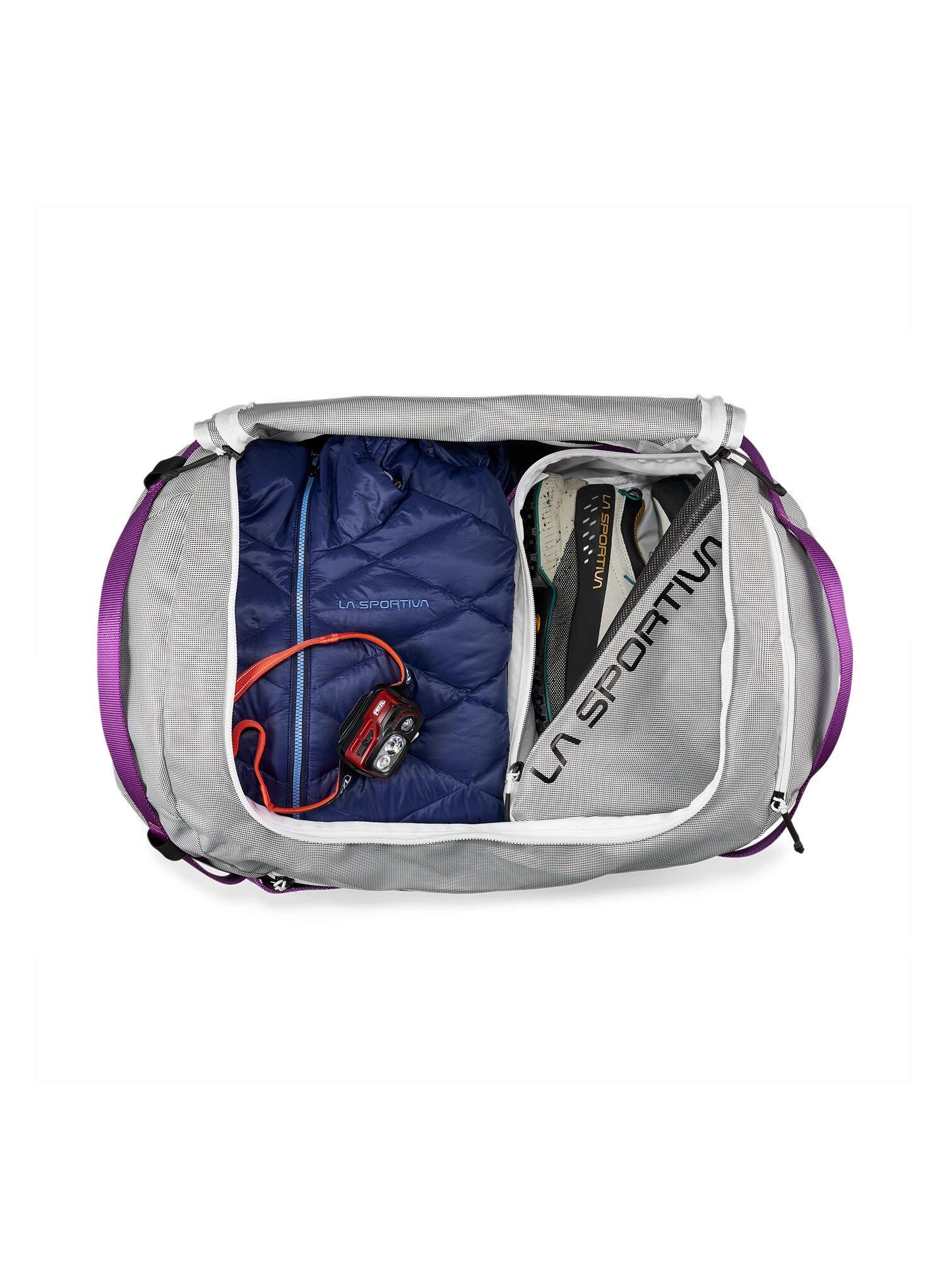Torba podróżna La Sportiva Nomad 40 Duffel Bag - chalk/black 5/6