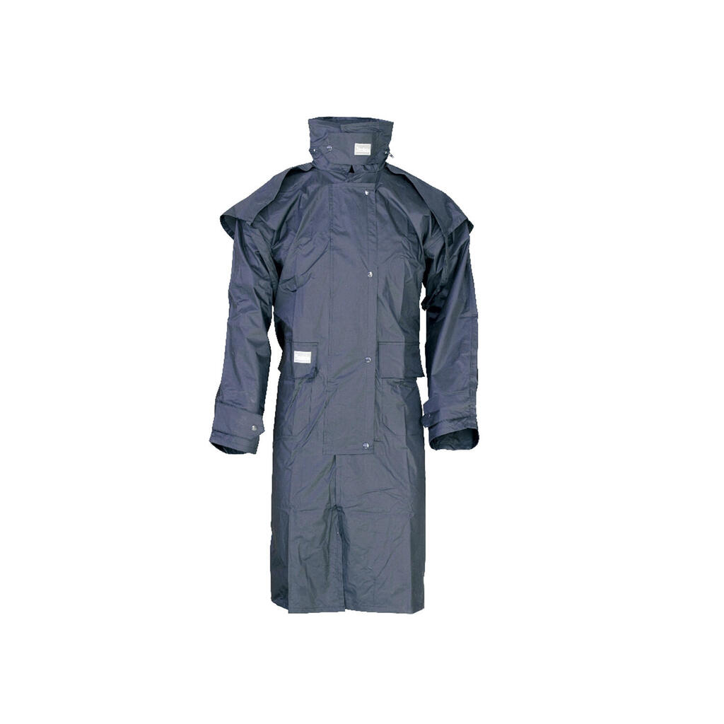 Waterproof jacket with superior hood