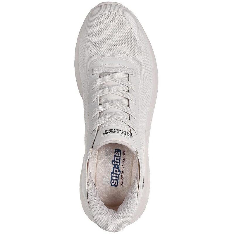 Pantofi sport barbati Skechers Bob Squad Chaos - Solid Step, Bej