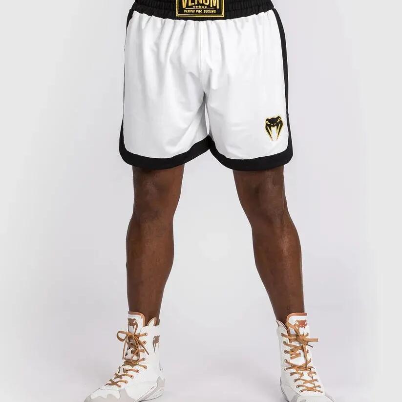 Venum Classic Boxing Shorts White/Black M