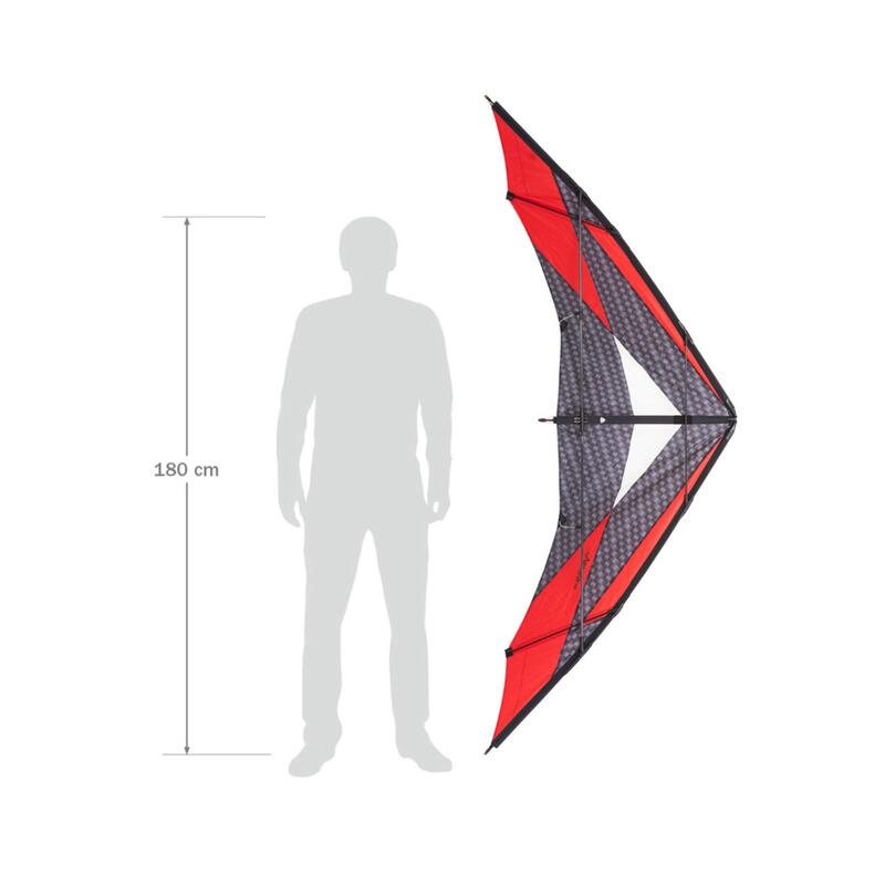 Zmeu de acrobație HQ Arrow L Inferno 117493 Roșu 220 x 84 cm