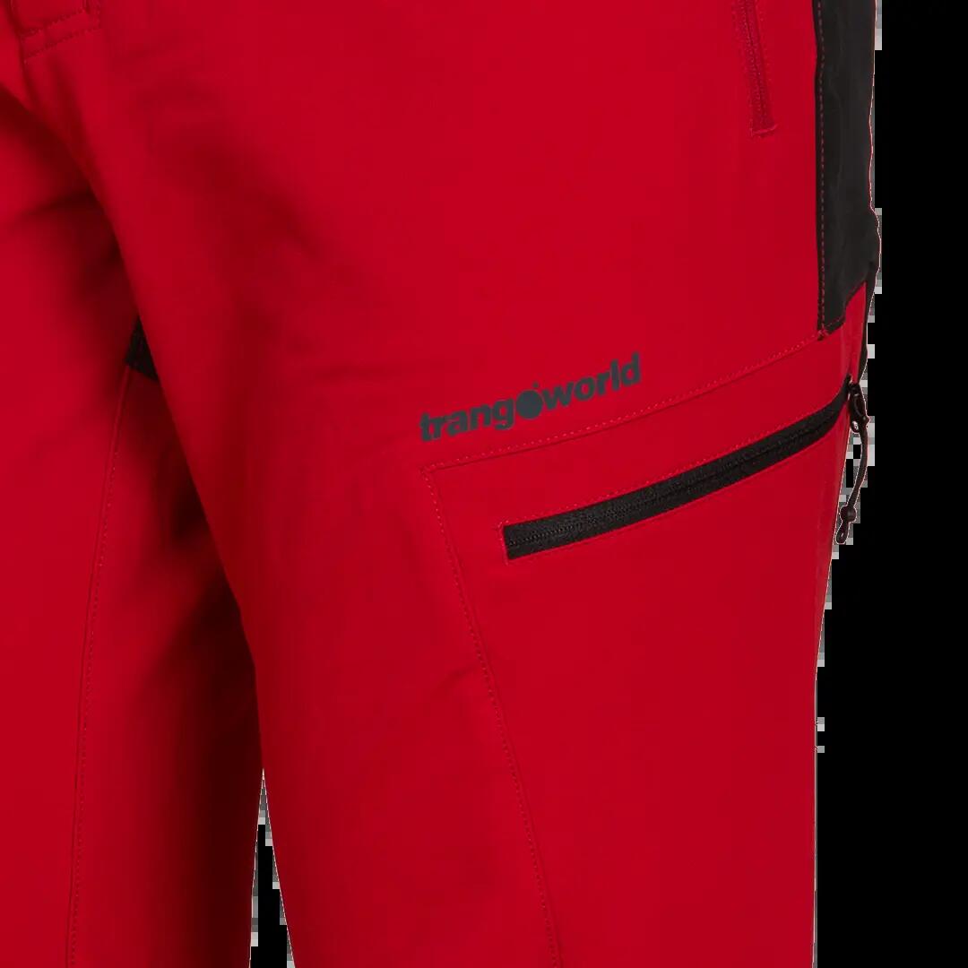 Pantalón para Hombre Trangoworld Aysen 001 Rojo/Negro 2/2