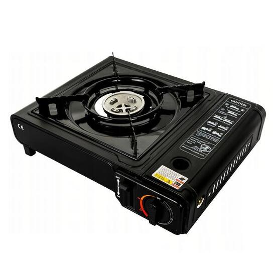 Kuchenka gazowa turystyczna 1-palnikowa w walizce Przenośna na Kartusze 2w1