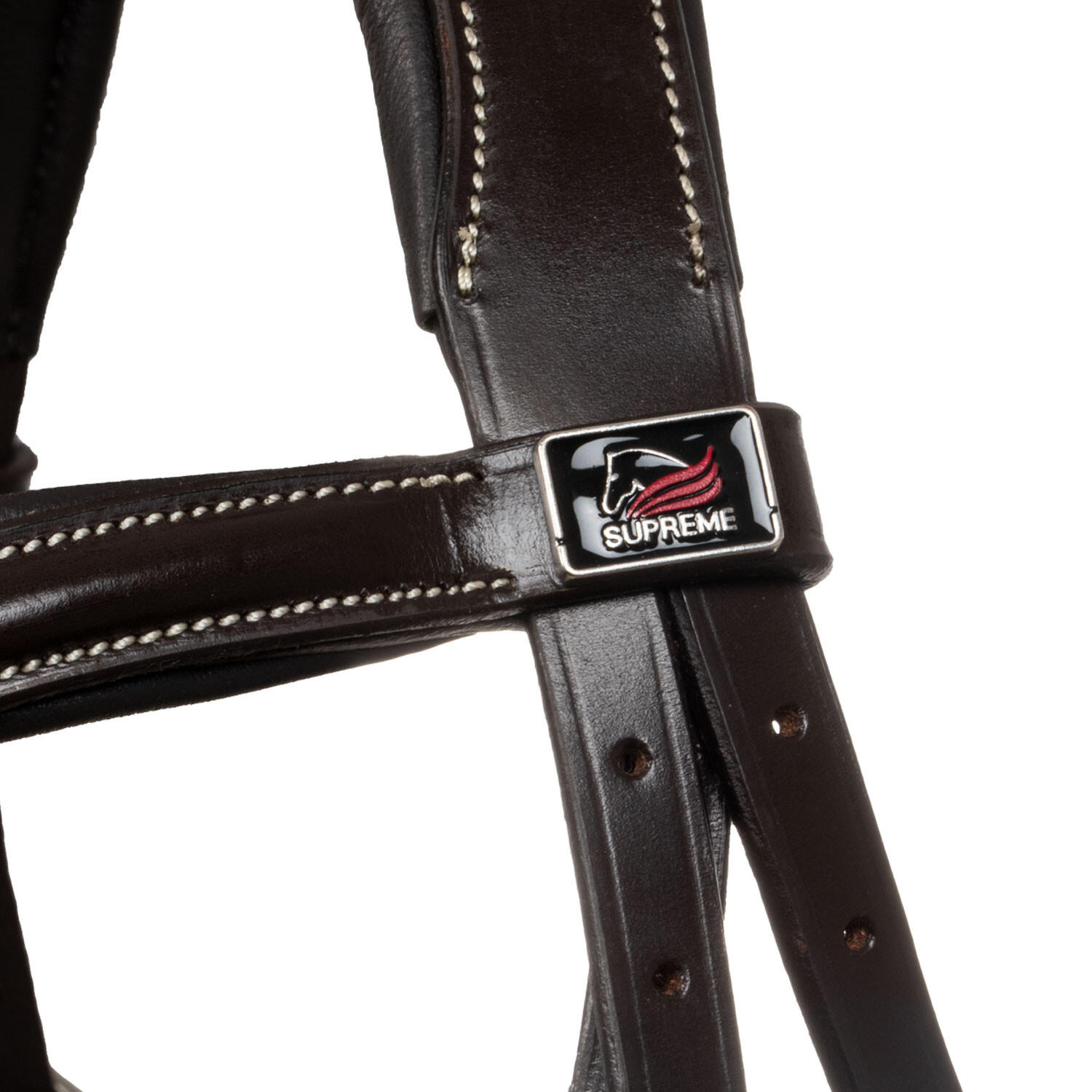 Briglia messicana con nasalina anatomica e curva 5/7