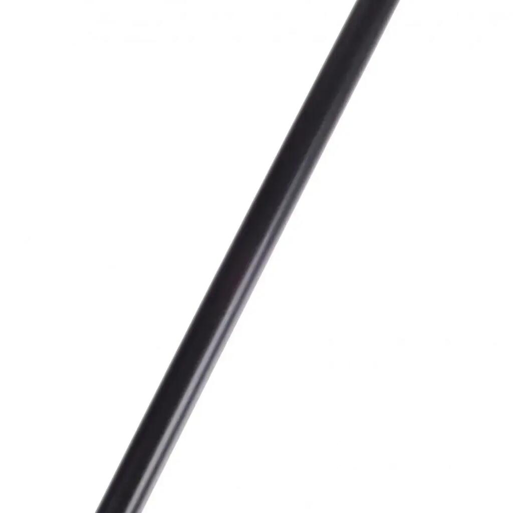 Steco front carrier leg matt black, 42 cm