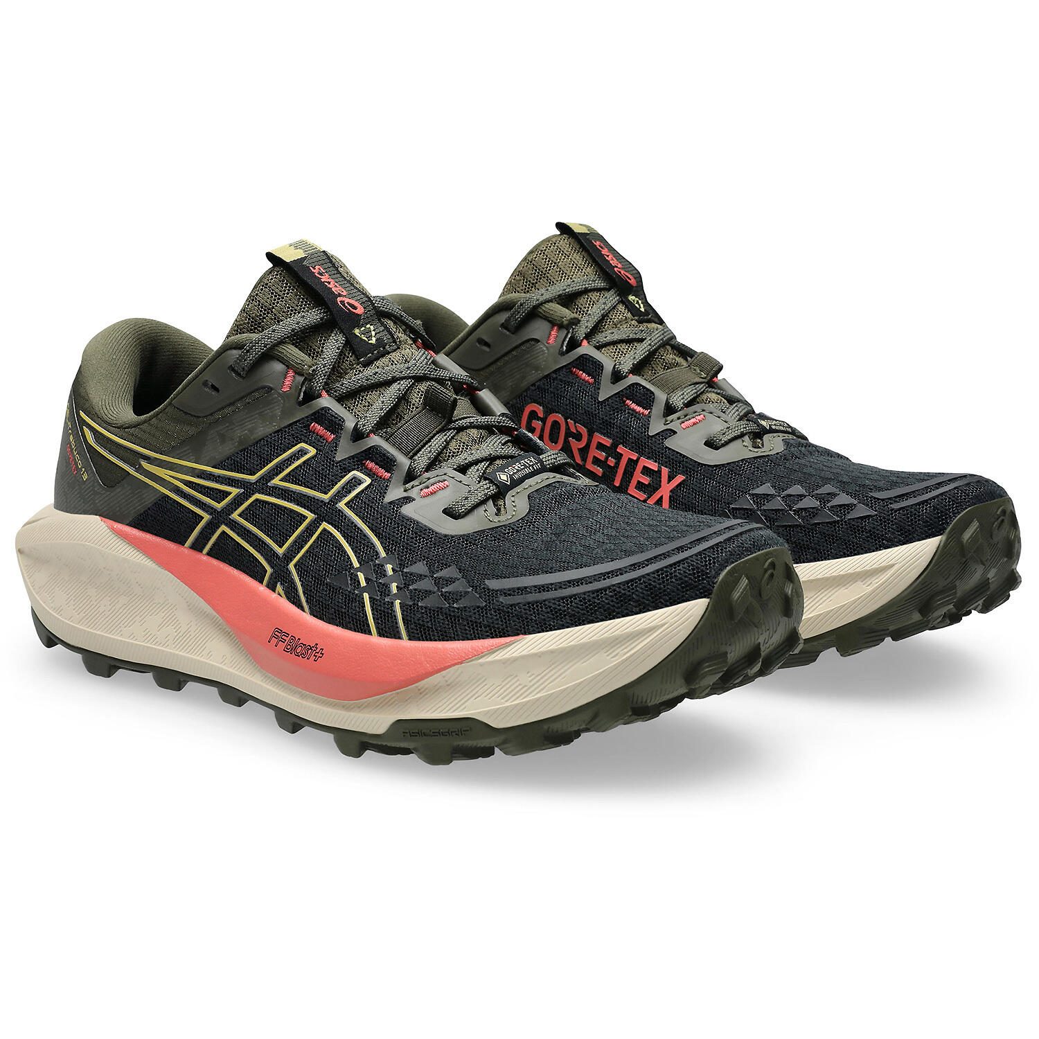 Course à pied et trail pour femme Asics Gel-Trabuco 13 GTX Noir 5/7