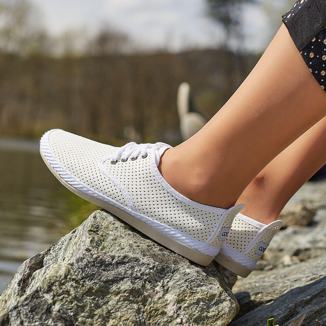 Damen-Espadrillas Coqui 3/4
