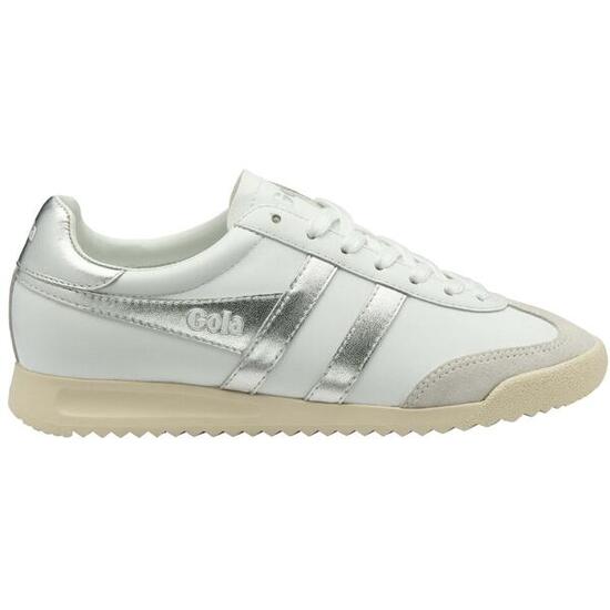 Damskie skórzane sneakersy na sznurowadła Gola Torpedo Mirror