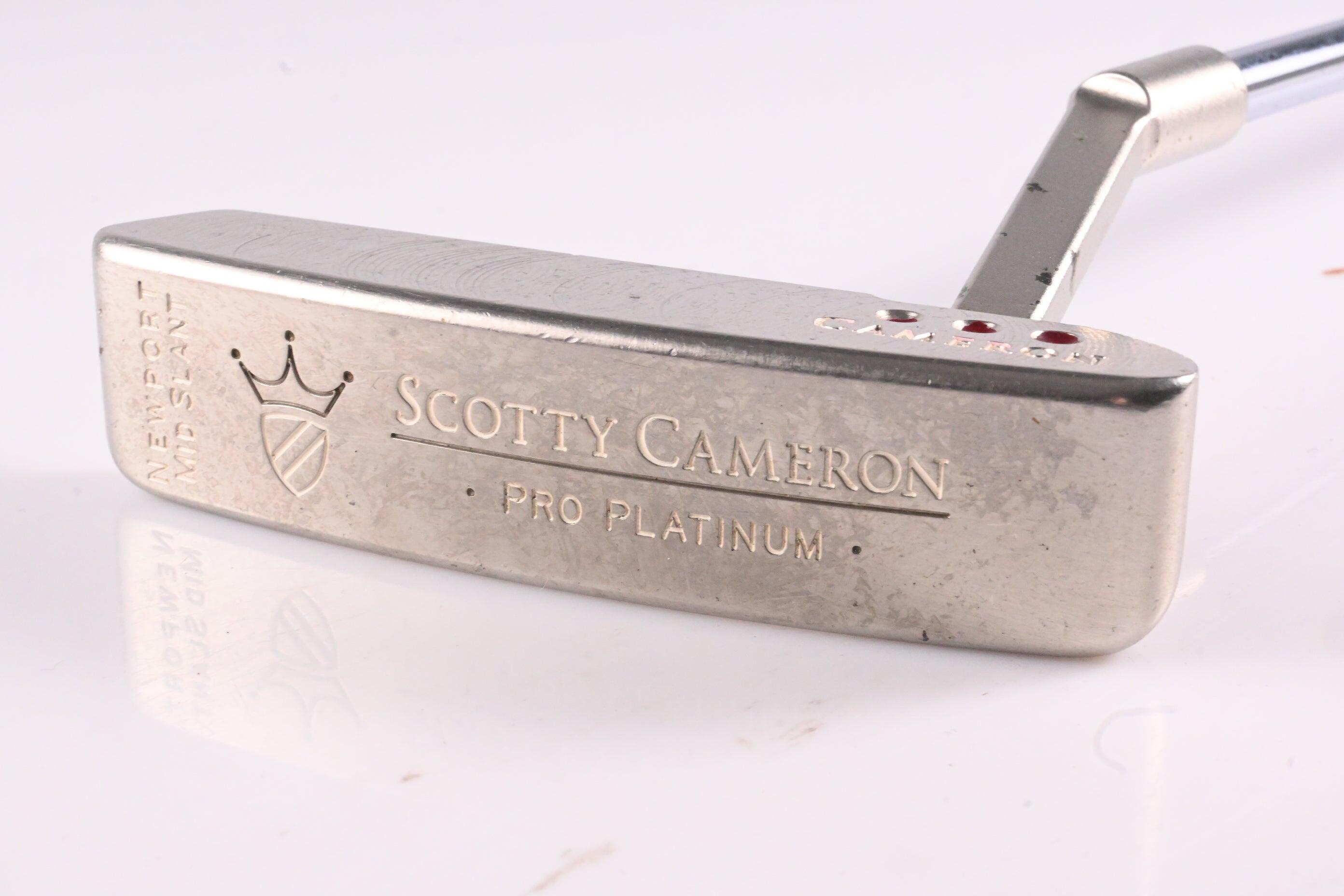 Scotty Cameron Pro Platinum Newport Mid Slant Putter / 34 Inch