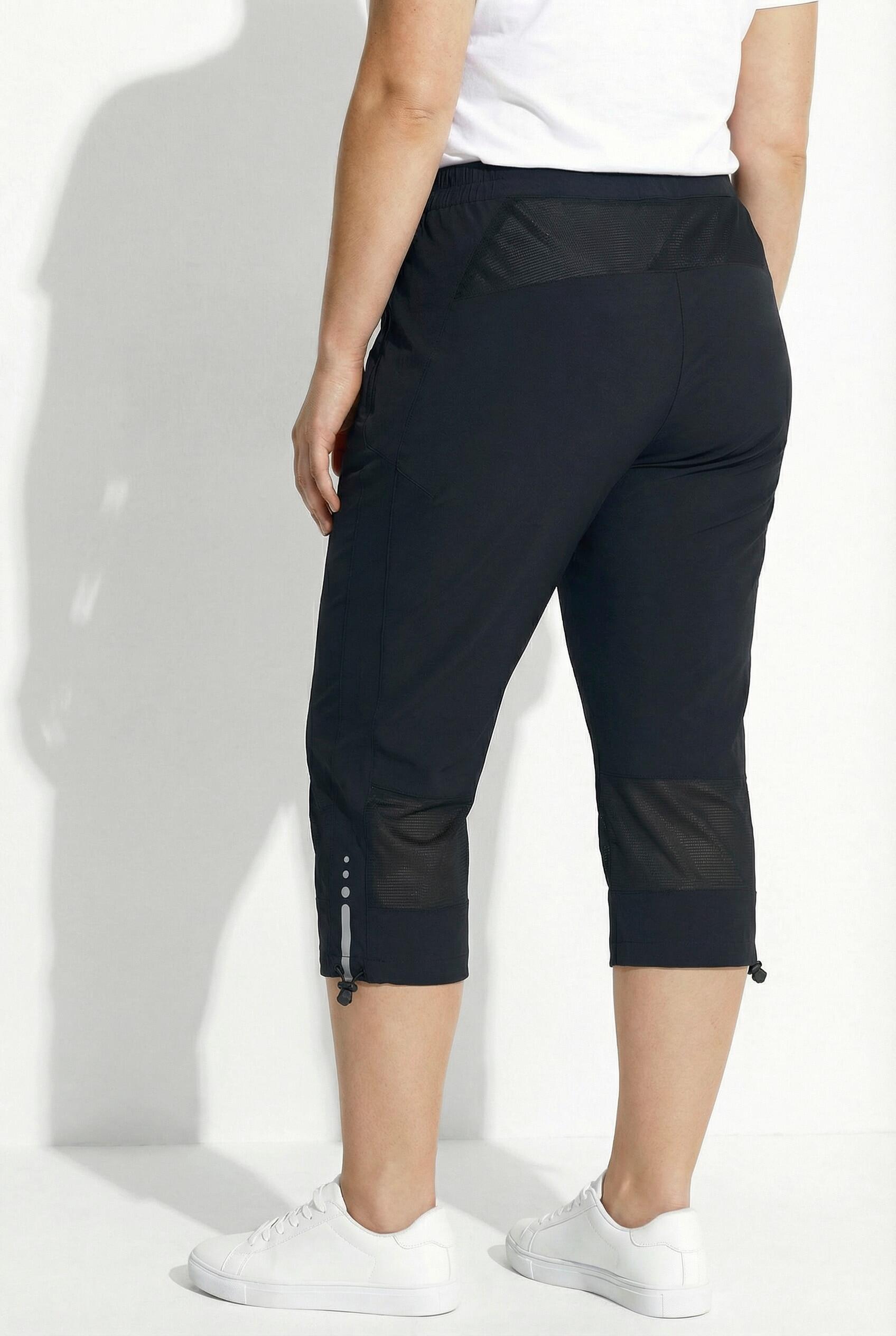 Femme Corsaire technique tissu stretch et déperlant jambe droite 2/4
