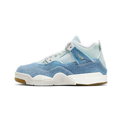 Jordan 4 Retro Worn Blue Scarpe bambini