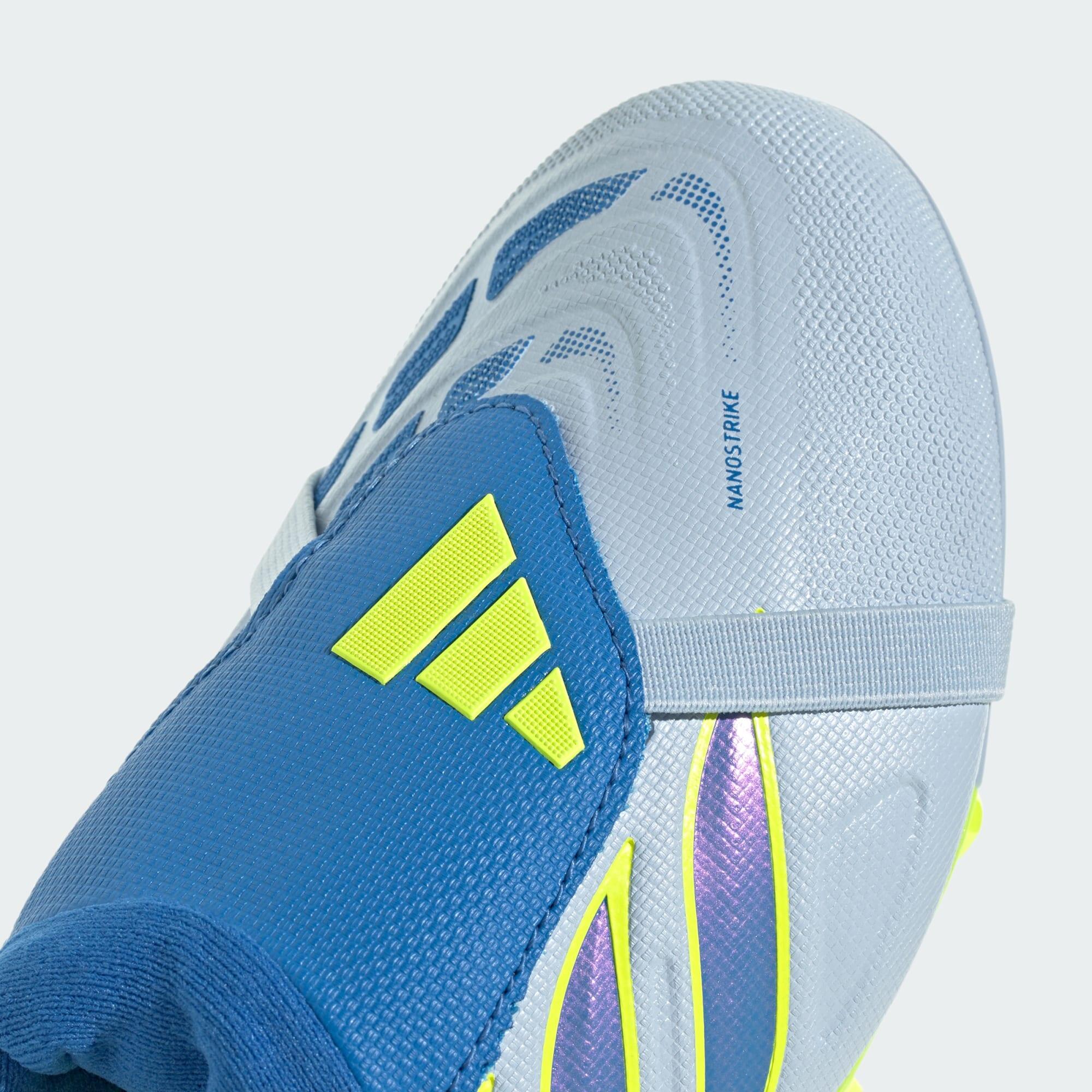 Bota de fútbol para niños PREDATOR LEAGUE con lengüeta abatible para césped 5/8