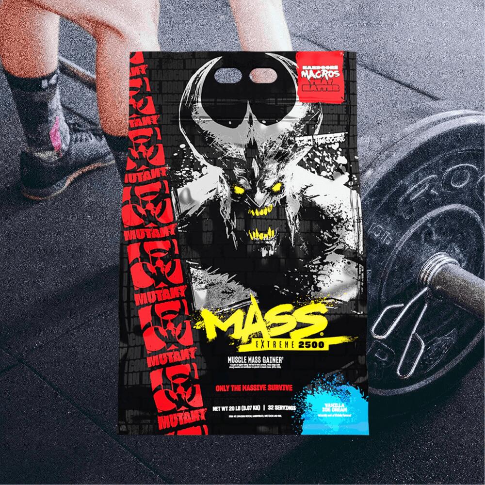 Mutant Mutant Mass EXTREME 2500 (1000g) Vanilla Ice Cream - Prise de poids 2/3