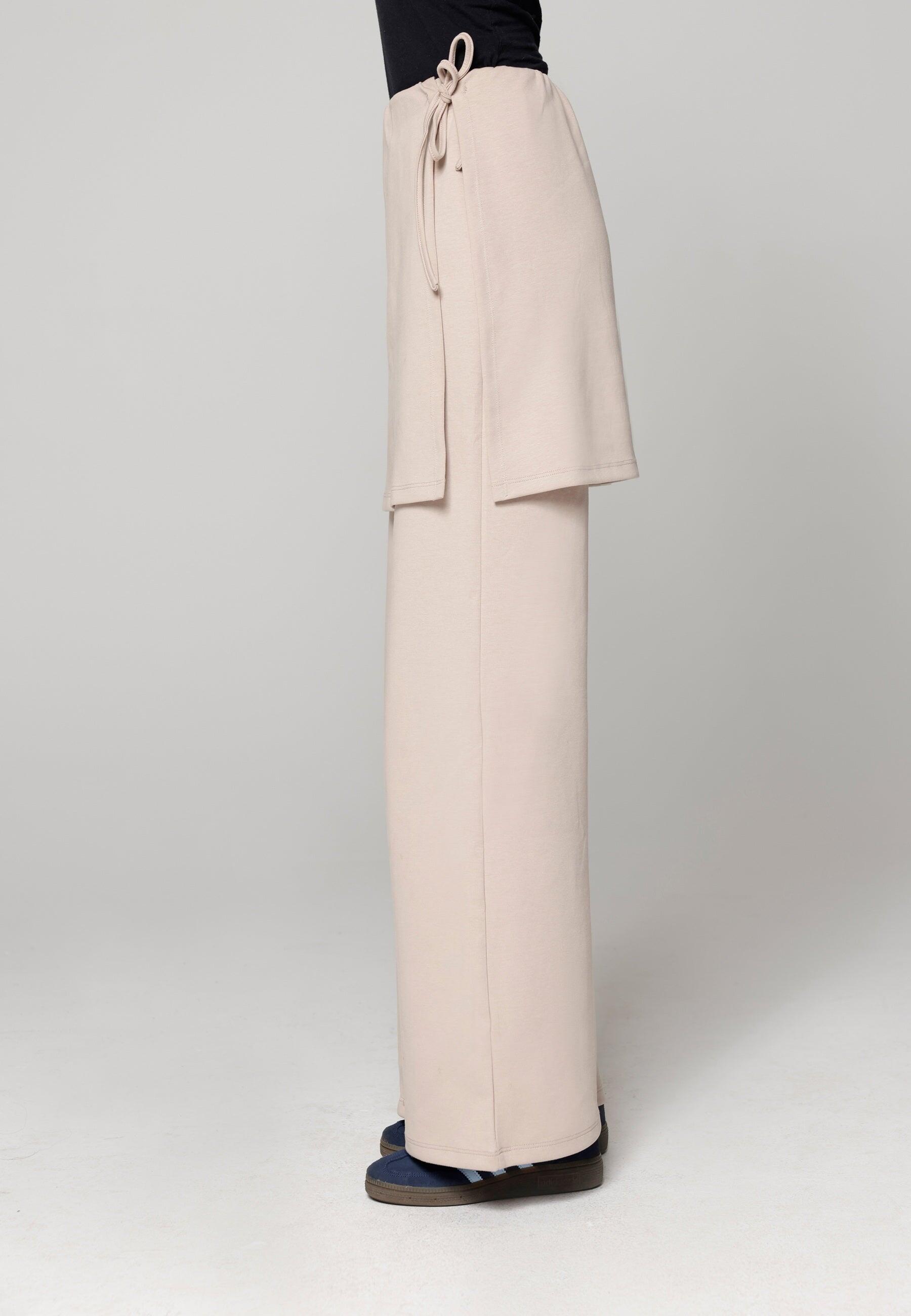 Dames Broek met Aangehechte Rok 3/4