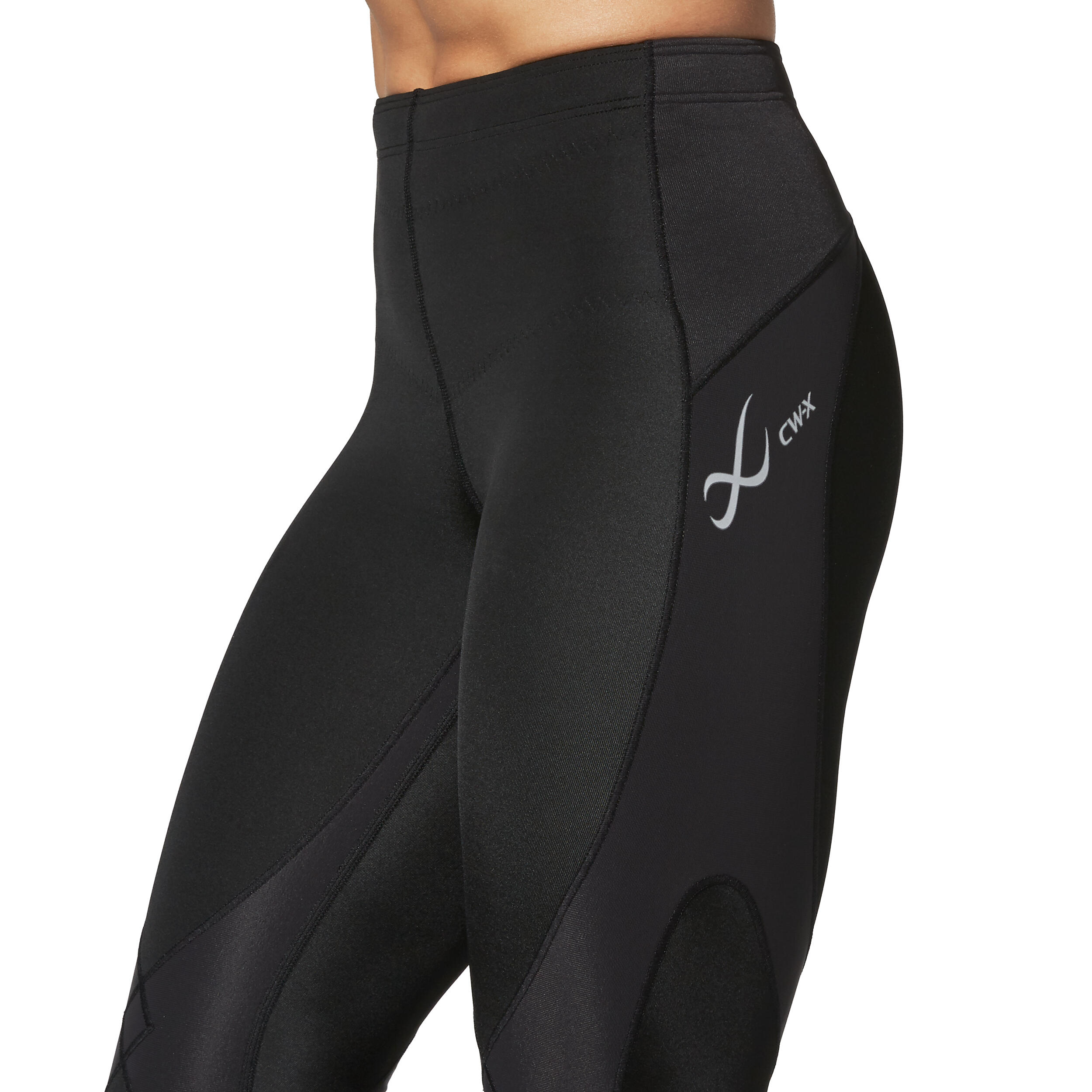 Stabilyx Legging de compression Femme  Soutien hanches, dos, genoux  Noir S 2/6