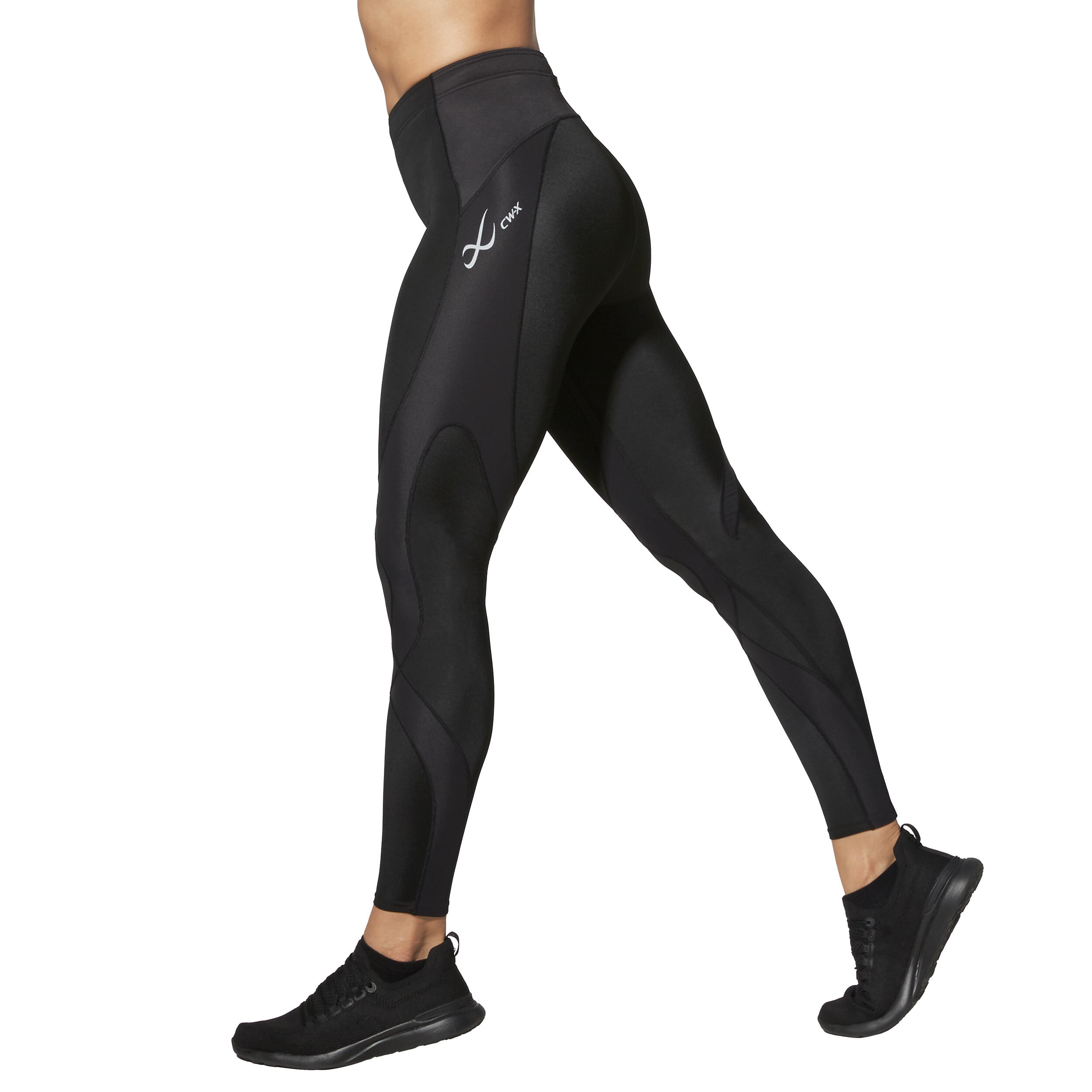 Stabilyx Legging de compression Femme  Soutien hanches, dos, genoux  Noir S 4/6