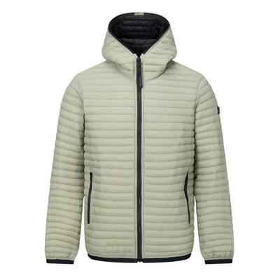 Heren rigain gewatteerde jas (goud)