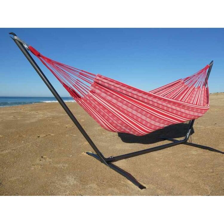 Tropical Hamac - Supporto per amaca INKA L con Poligono Rosso 2/5