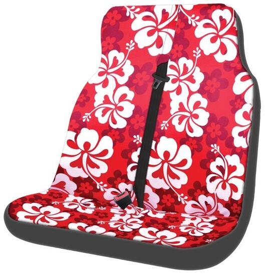 HOUSSE DE SIEGE DOUBLE POUR VAN SURFPISTOLS HIBISCUS