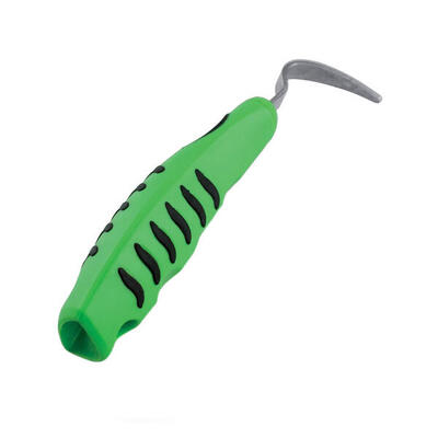 Rvs voetenscrubber met ergonomisch rubberen handvat