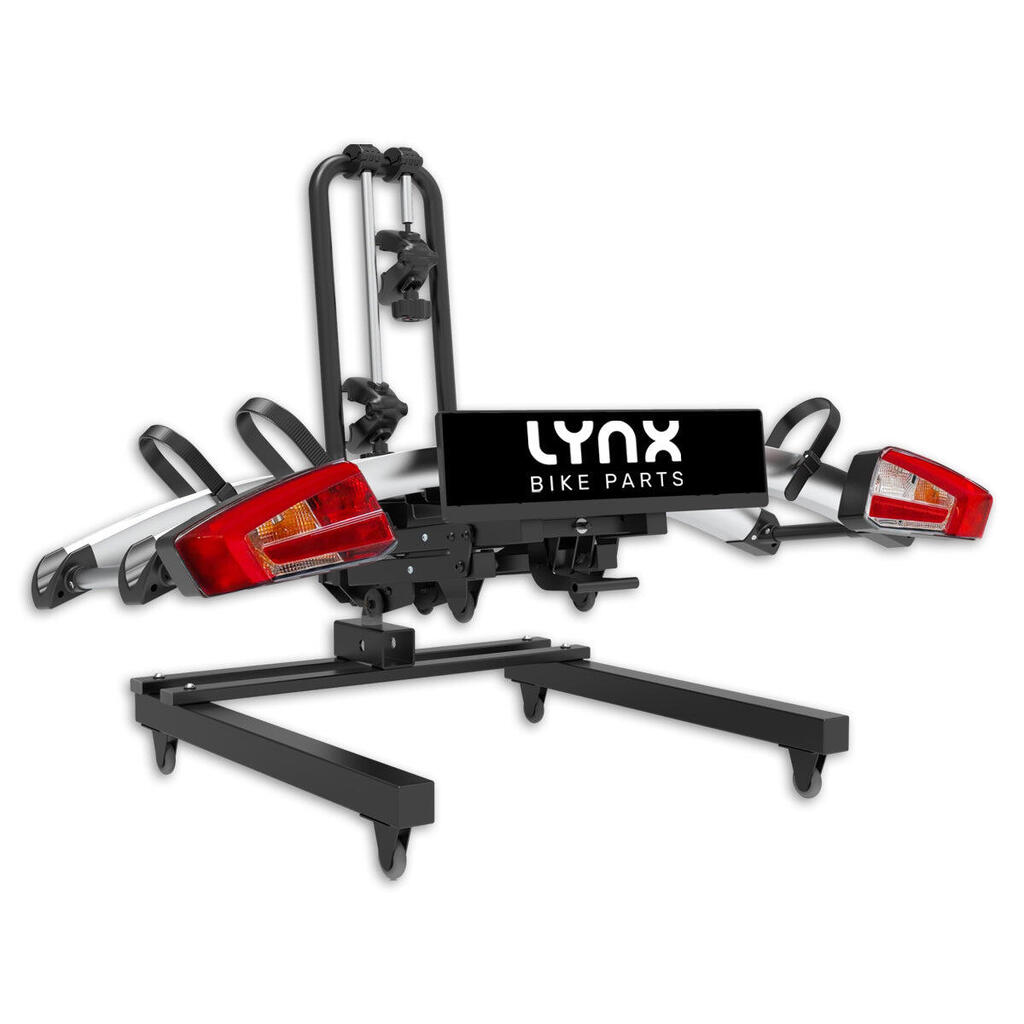 Lynx presentation stand for bicycle carrier