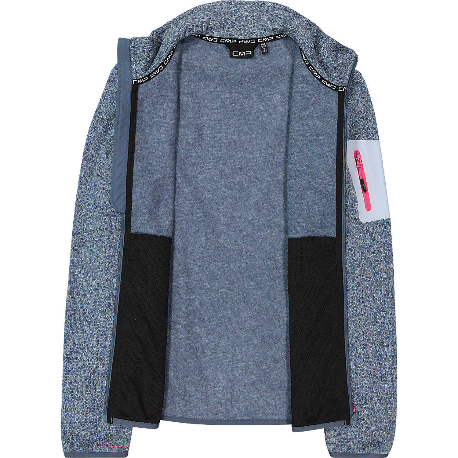 Damen Unterjacke Fleecejacke 4/5