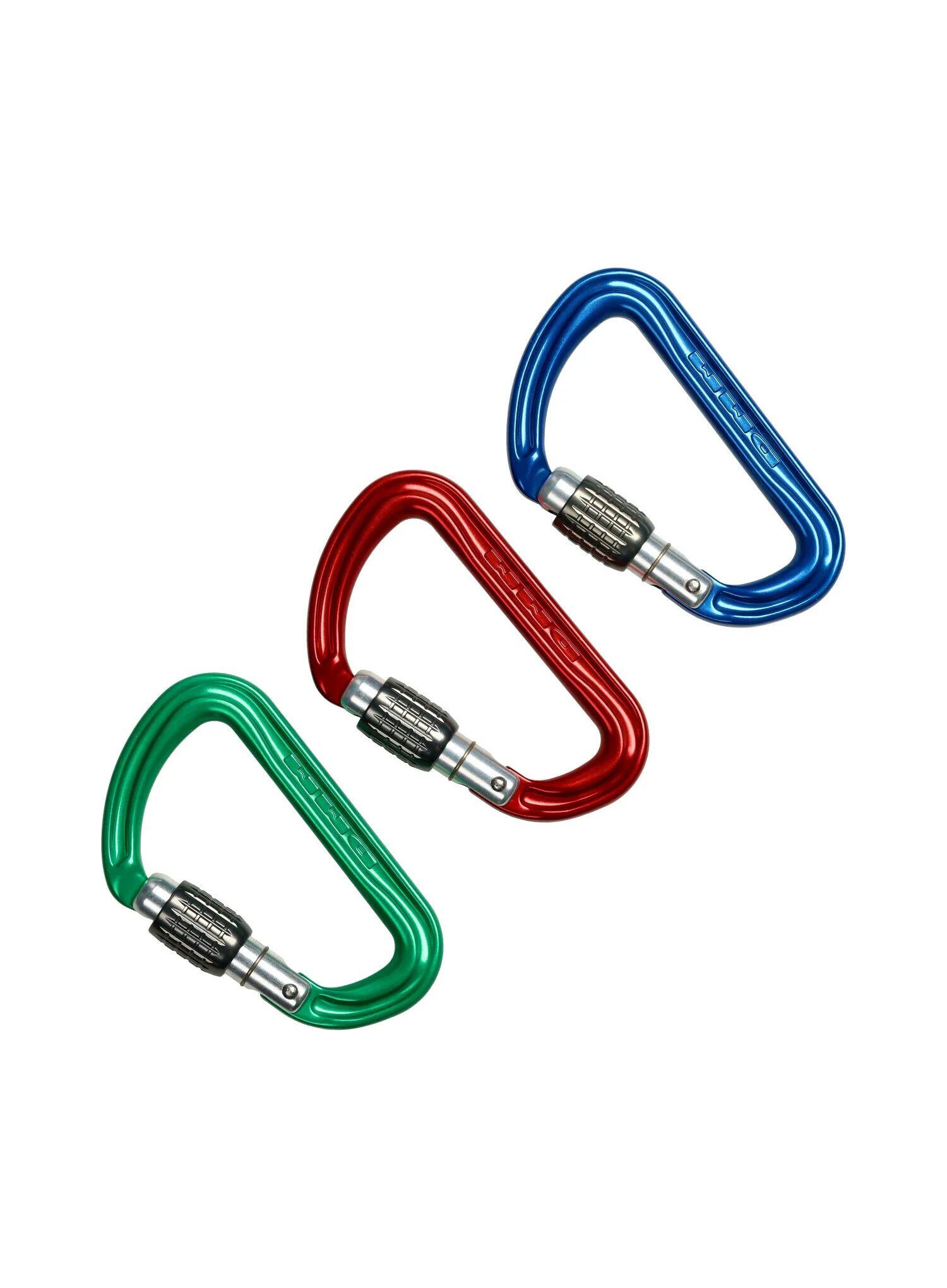 Karabinki DMM Shadow Screwgate Colour 3 Pack - blue/red/green 2/7