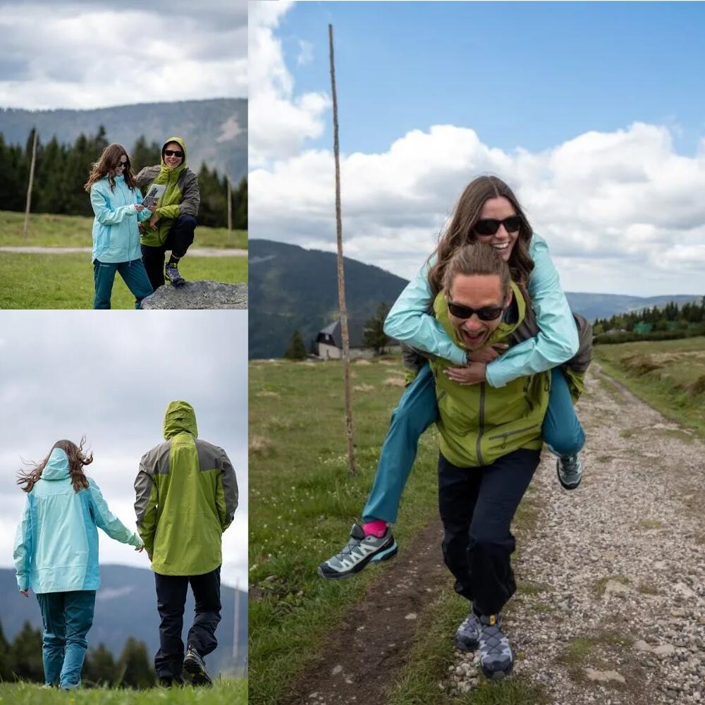 Pantalon outdoor Kamela pour femmes - Turquoise 4/4