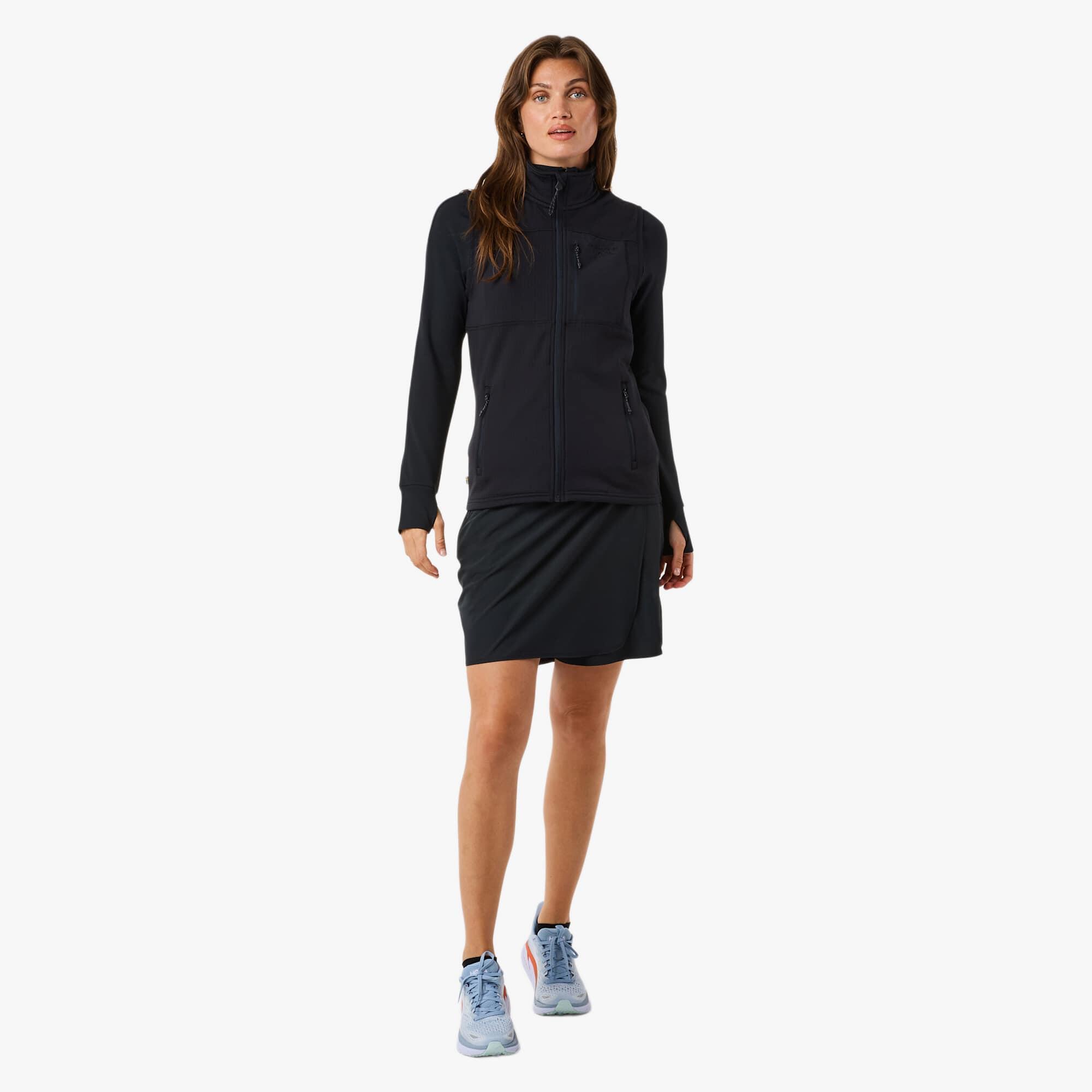 Veste outdoor randonnée femme respirante Trondheim Midlayer Full Zip Vest 3/7