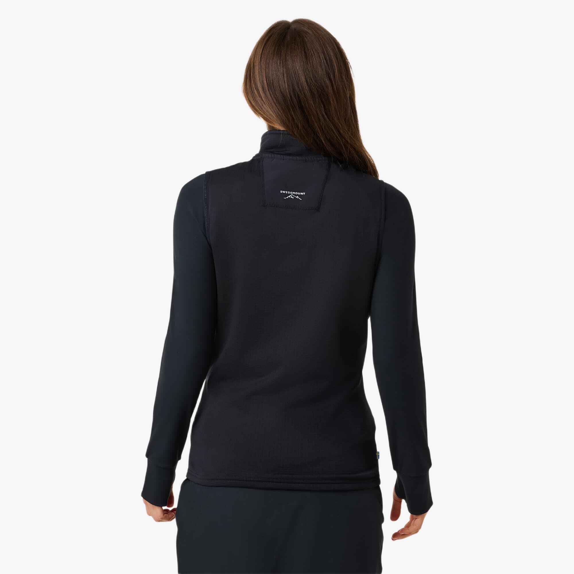 Veste outdoor randonnée femme respirante Trondheim Midlayer Full Zip Vest 2/7