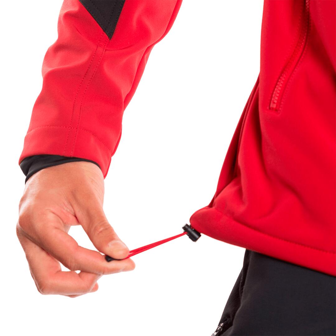 Softshell para Hombre Trangoworld Karun Rojo/Negro 7/7