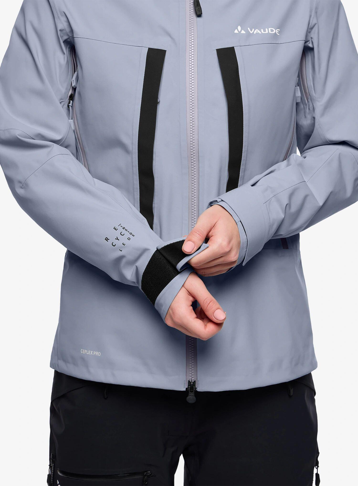 Kurtka z membraną damska Vaude Monviso 2,5L Jacket 4/5