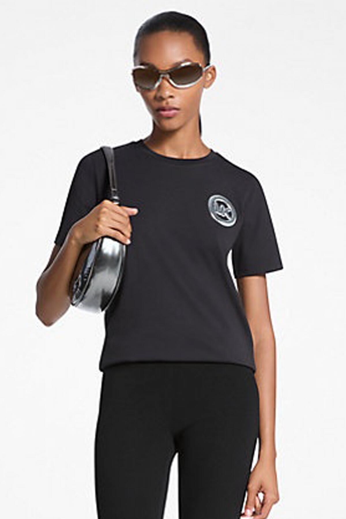 Camisetas Mujer Michael Kors Mk Charm Small Tee 4/5