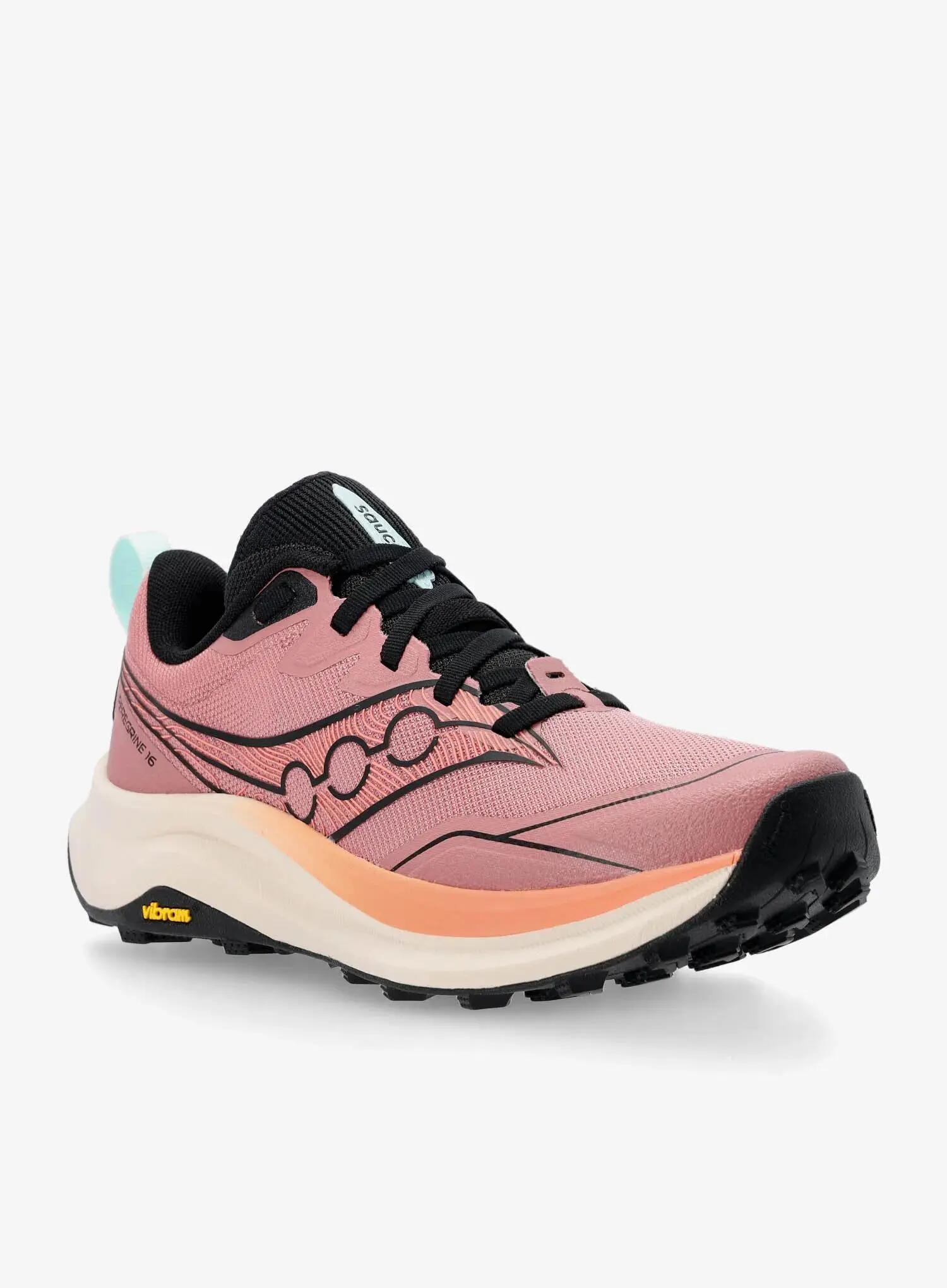 Saucony Peregrine 16 Scarpe Trail Running Uomo Rosa 3/7