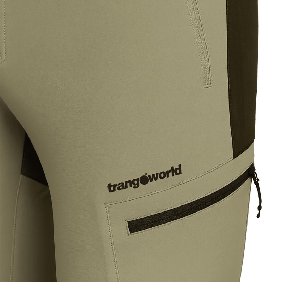 Pantalón para Hombre Trangoworld Lunel 003 Verde/Gris/Marrón 3/3