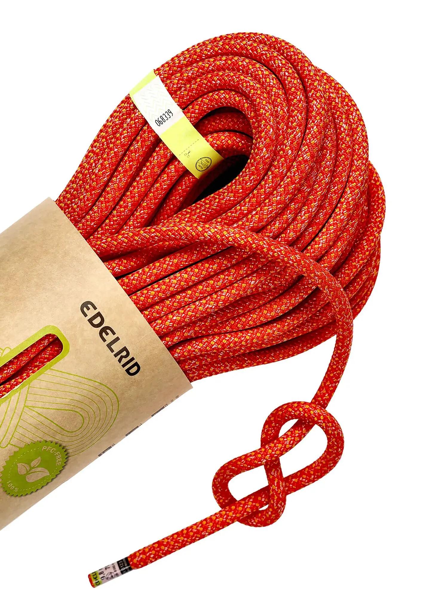 Cablul dinamic Edelrid Heron Eco Dry 9.8 mm fire 4/7
