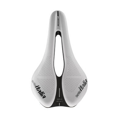Selle Italia NOVUS Boost EVO Kit Carbonio Superflow White Rennradsattel 3/5