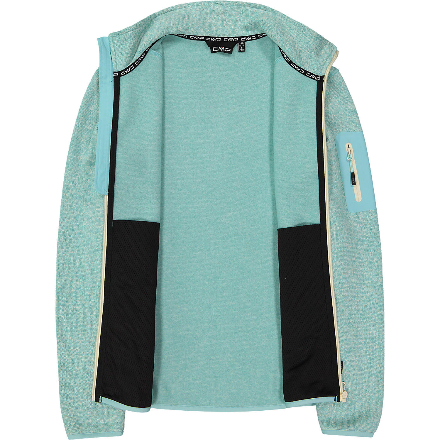 Damen Unterjacke Fleecejacke 4/5