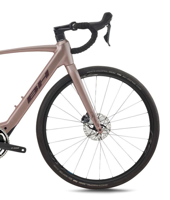 Bicicleta eléctrica carretera Bh Igravelx 2.4 (2026)granate 3/3