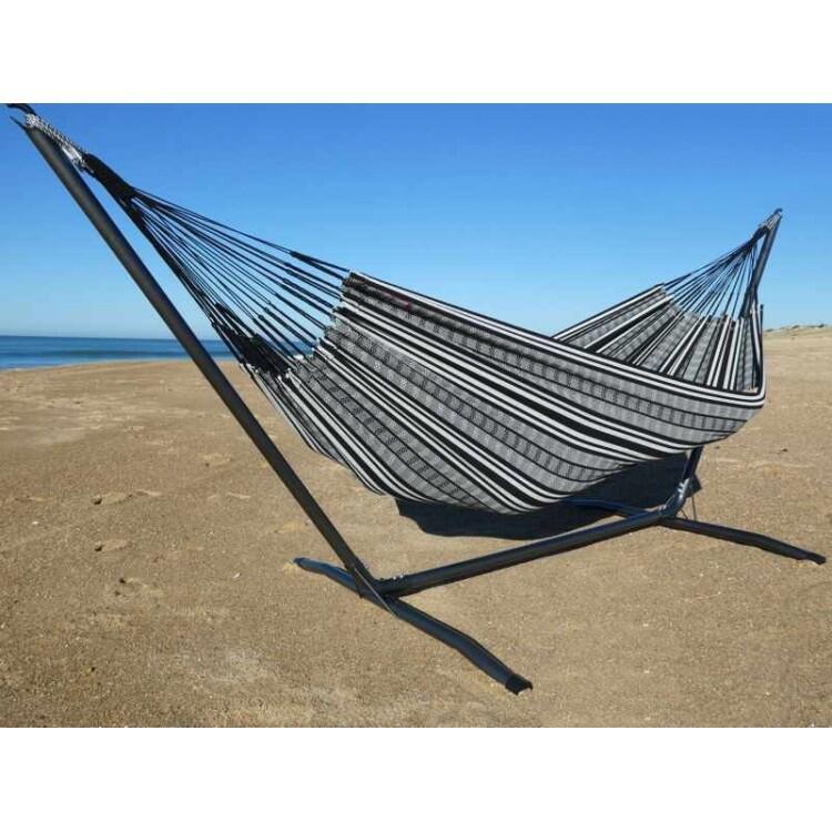 Tropical Hamac - Support hamac INKA L avec Poligono Noir 2/5