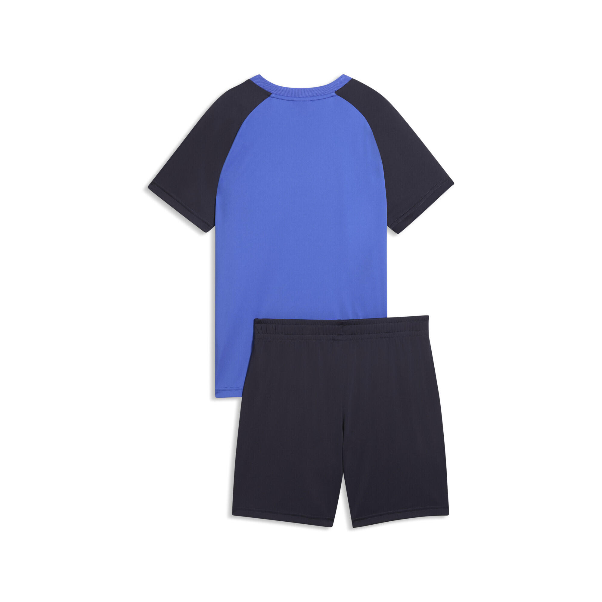 Essentials No. 1 Logo Poly Tee and Shorts Set Youth PUMA 5/5