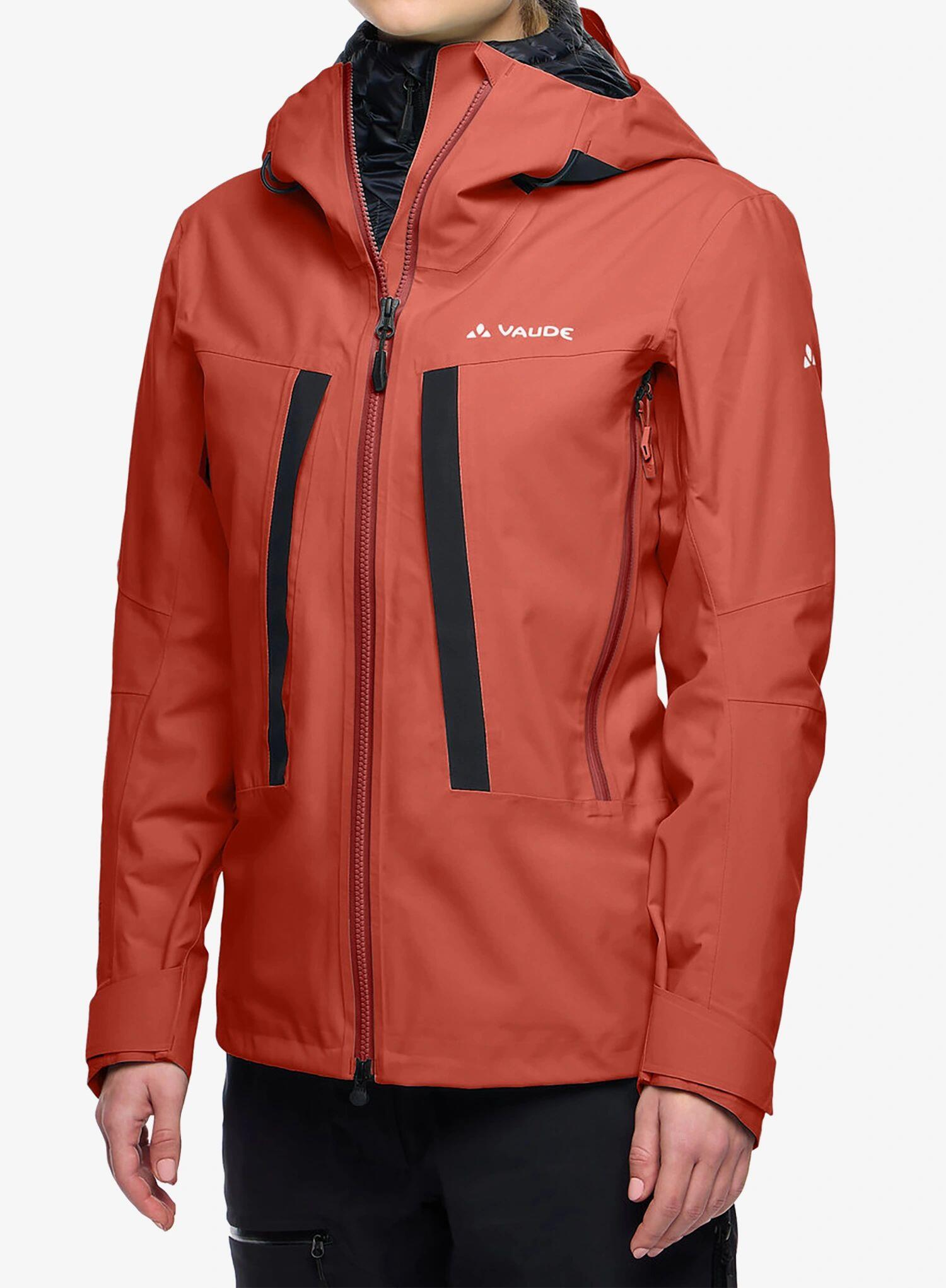 Kurtka z membraną damska Vaude Monviso 2,5L Jacket 3/5